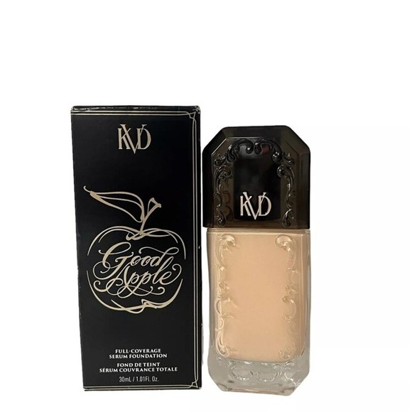 Kvd Beauty Other - KVD Good Apple Full-Coverage Serum Foundation Light 004 1.01oz NIB
